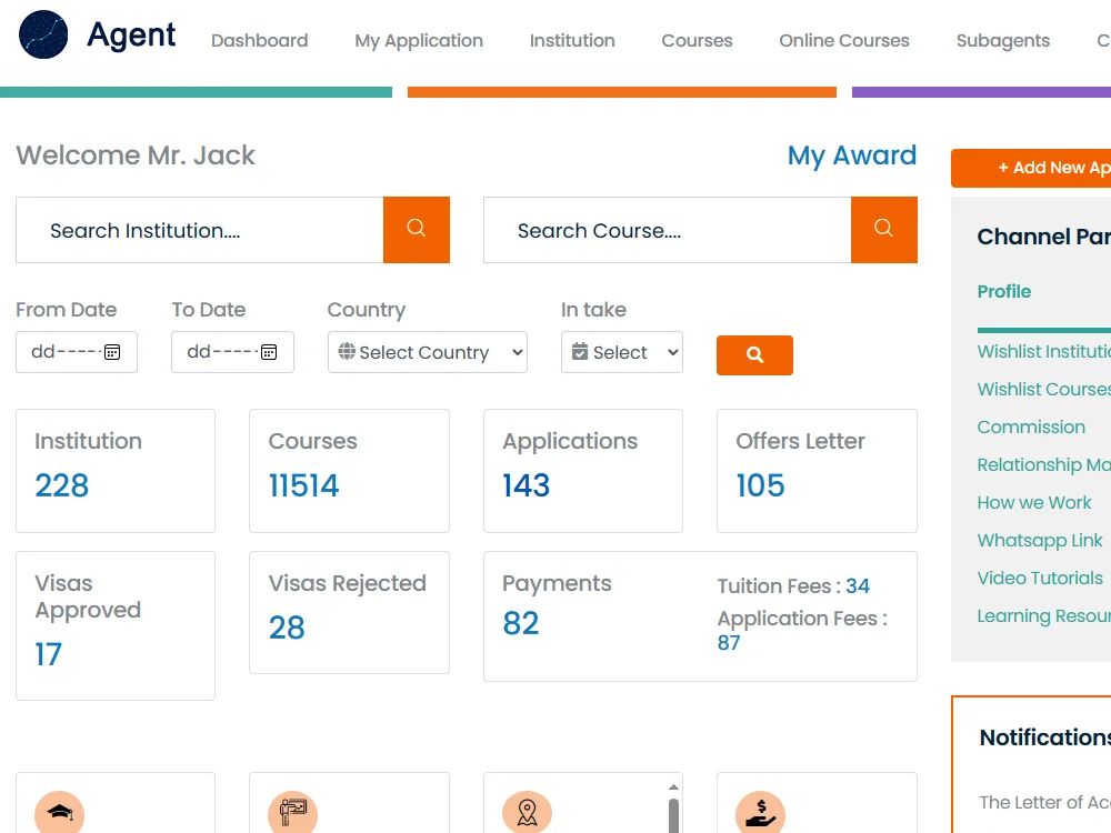 Global education portal for students, agents, and universities - The Edu Network