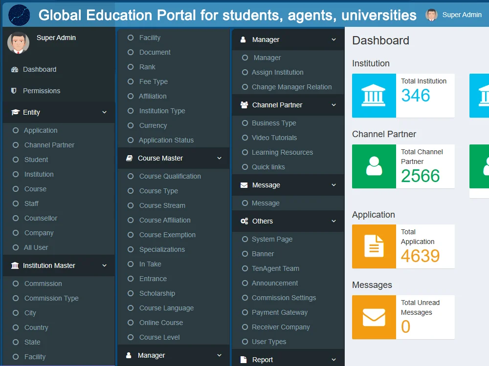 Global education portal for students, agents, and universities - The Edu Network